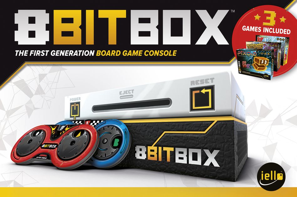8 Bit Box La primera consola de juegos de mesa - Devir México